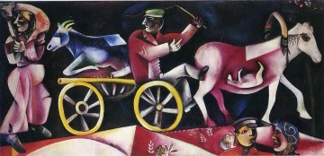 Der Viehhändler Zeitgenosse Marc Chagall Ölgemälde